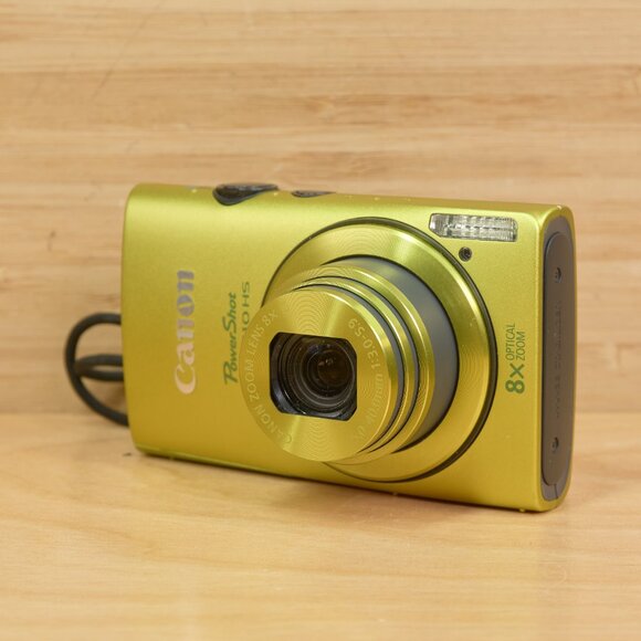 Canon PowerShot ELPH 310 HS Digital Camera / 12 MP / Green - Picture 1 of 8